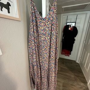 Floral maxi dress